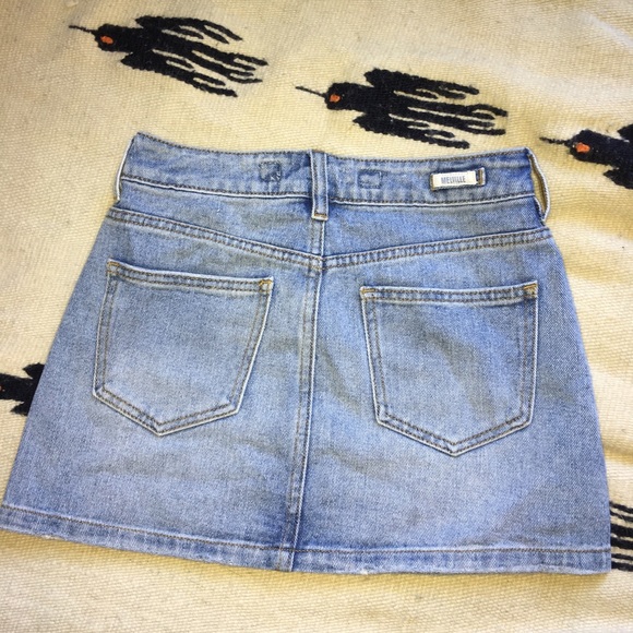 Brandy Melville Jean skirt - Picture 3 of 8